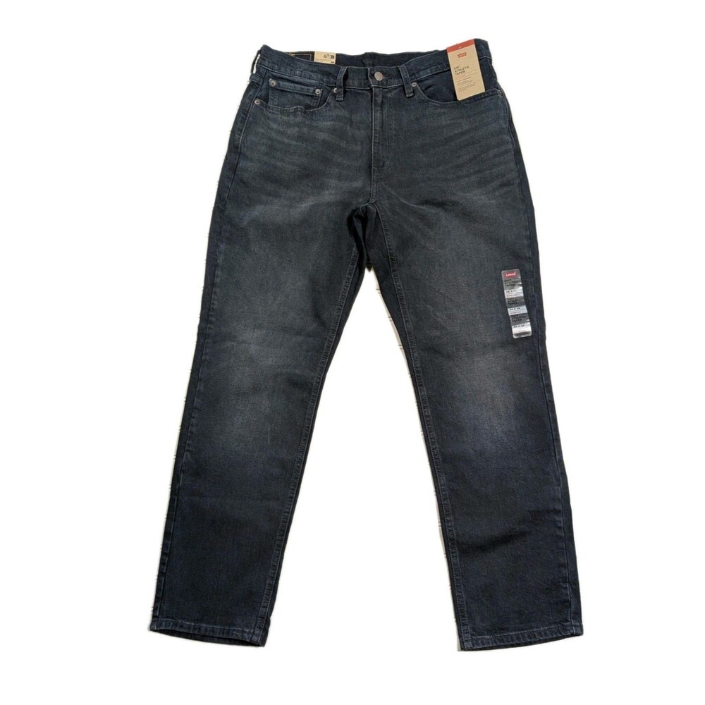NEW Levi's 541 Athletic Taper Stretch Mens Jeans 34X32 (34.5x31) Dark Blue NWT